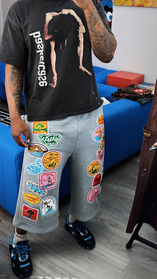 Calabasas Parks “Sticker Pack” Sweat Shorts